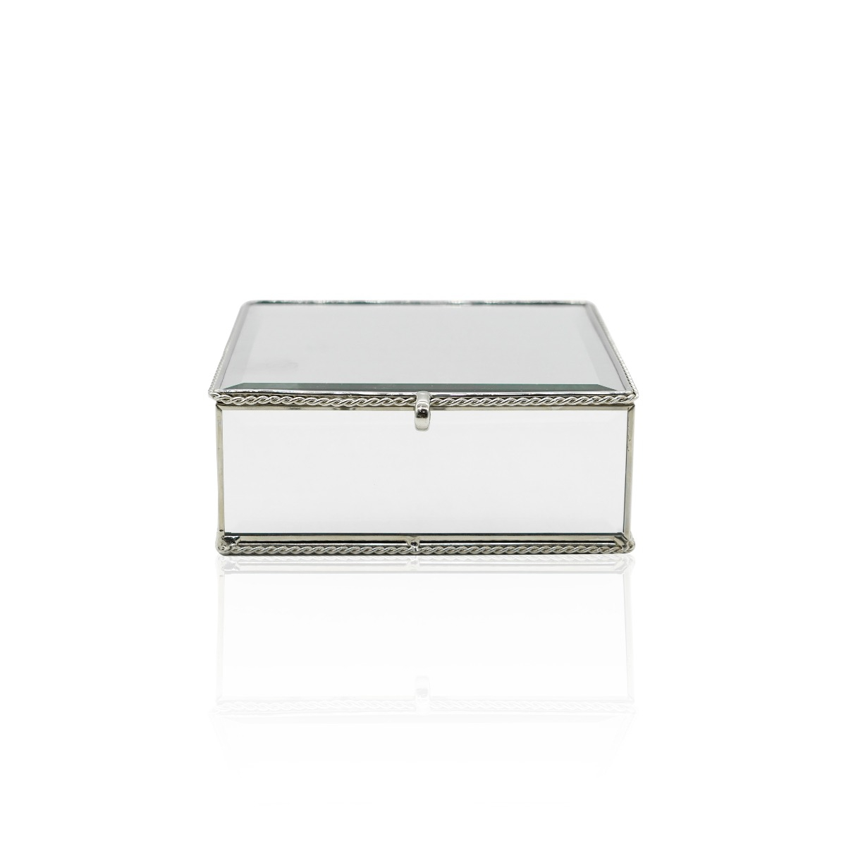 Medium Silver Jewellery Box