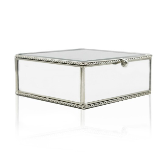 Medium Silver Jewellery Box